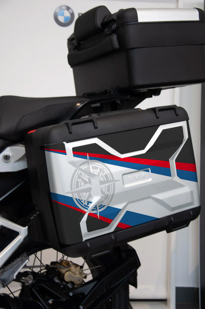Two-tone Style Sticker Kit for BMW R1250 GS Panniers