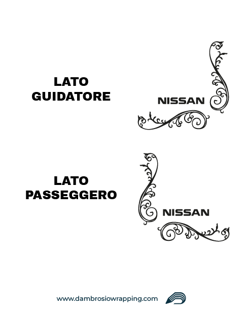 Nissan Truck Window Decal Kit (2 Pack)