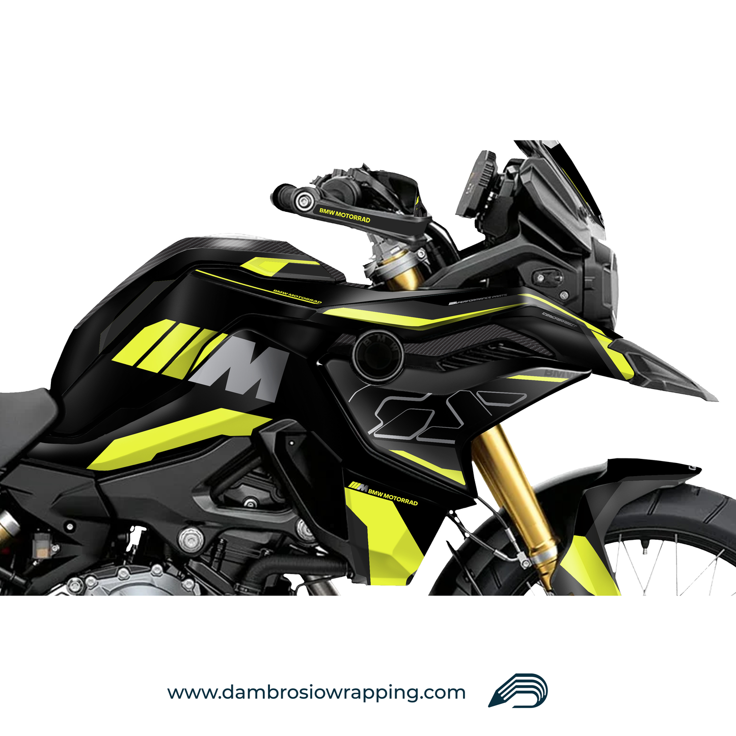 Fairing Graphics Kit - BMW F850GS/F750/F800GS (2017~) - (MC-BFY)