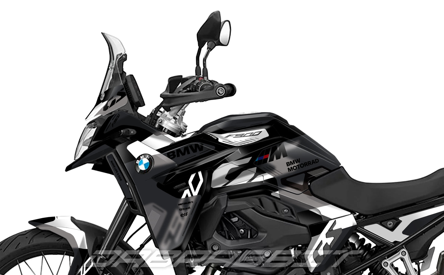 Fairing Graphics Kit - BMW F900GS (2024~) - (TSP-BG)