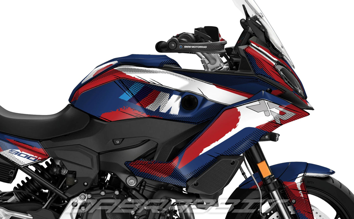 Fairing Graphics Kit - BMW F900XR (2020~) - (CTN-BL)