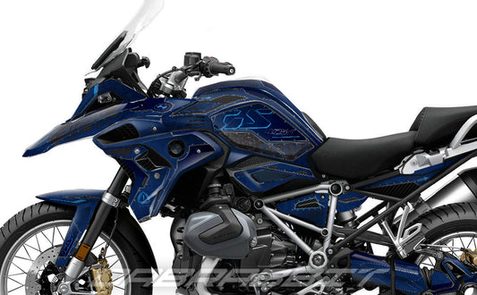 Fairing Graphics Kit - BMW R1200/R1250GS (2017~2025) - (F15K-BL)