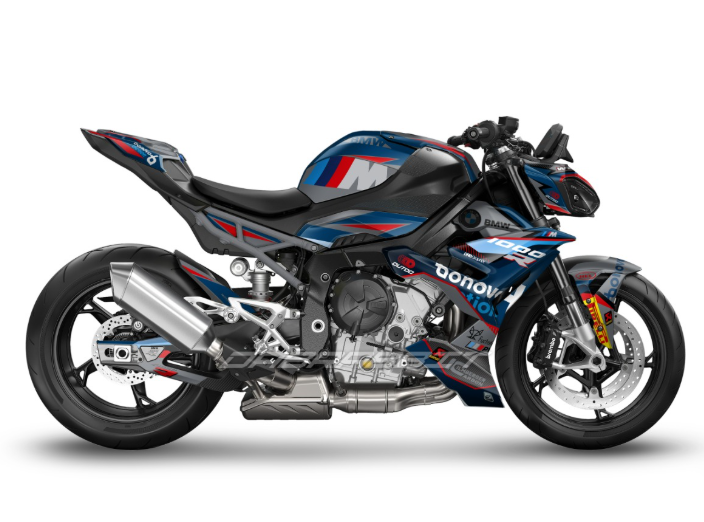 Fairing Graphics Kit - BMW R1300GS (2024~) - (TSP-WBR)