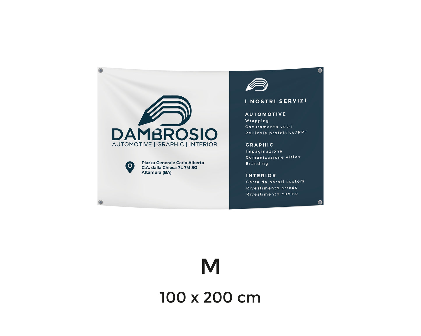 Advertising Banner - 200 x 100 cm | 2 meters x 1 meter