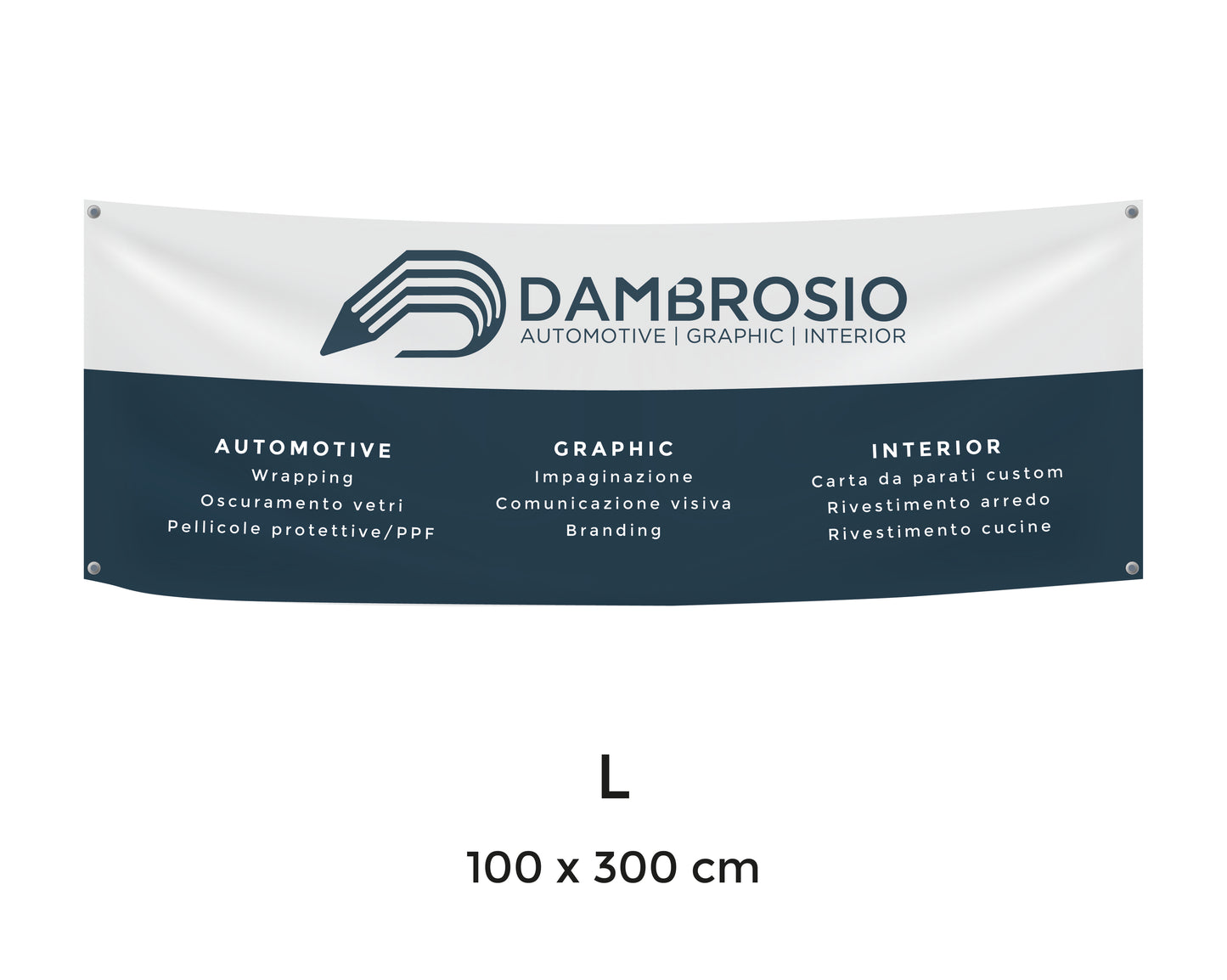 Advertising Banner - 300 x 100 cm | 3 meters x 1 meter