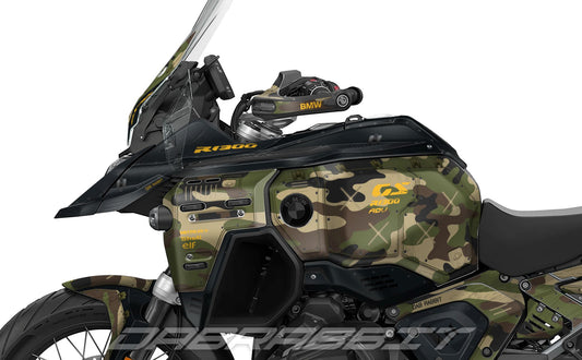 Fairing Graphics Kit - BMW R1300GS ADV (2024~) - (TNK-CGY)