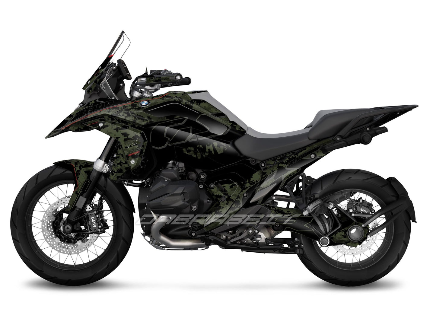 Kit Grafiche Adesivi Carene - BMW R1300GS (2024~) - (CMD-K)
