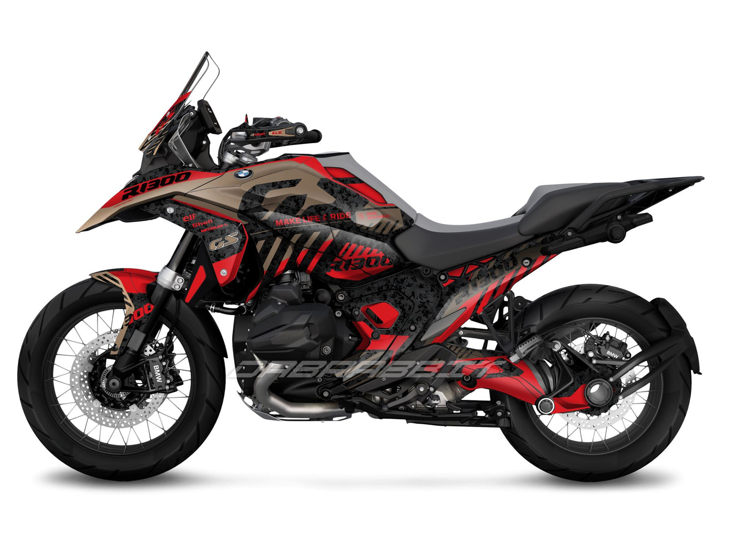 Kit Grafiche Adesivi Carene - BMW R1300GS (2024~) - (PC-D)