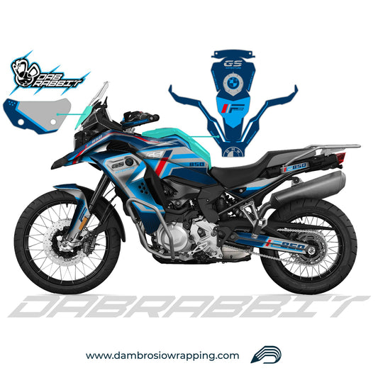 Fairing Graphics Kit - BMW F850GS ADV - (MD-BLG)
