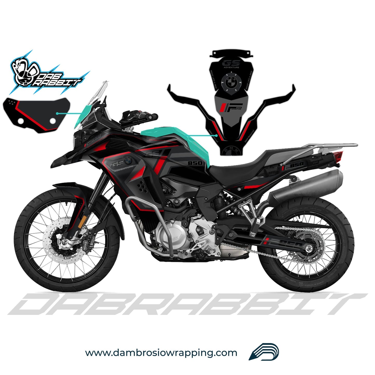 Fairing Graphics Kit - BMW F850GS ADV - (MD-BR)