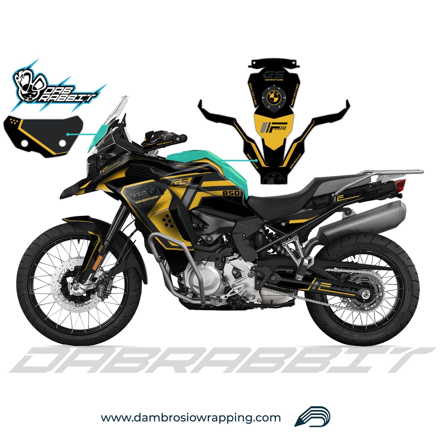 Fairing Graphics Kit - BMW F850GS ADV - (MD-BY)