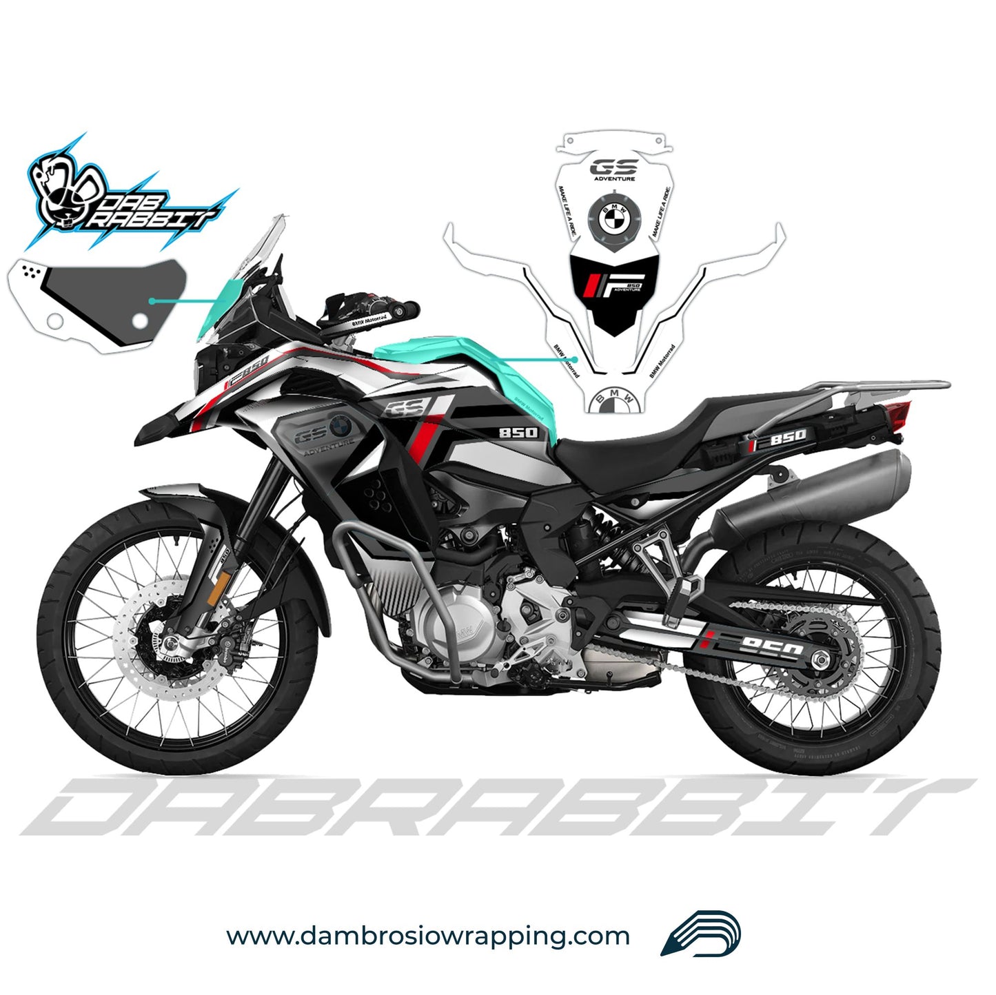 Fairing Graphics Kit - BMW F850GS ADV - (MD-WG)