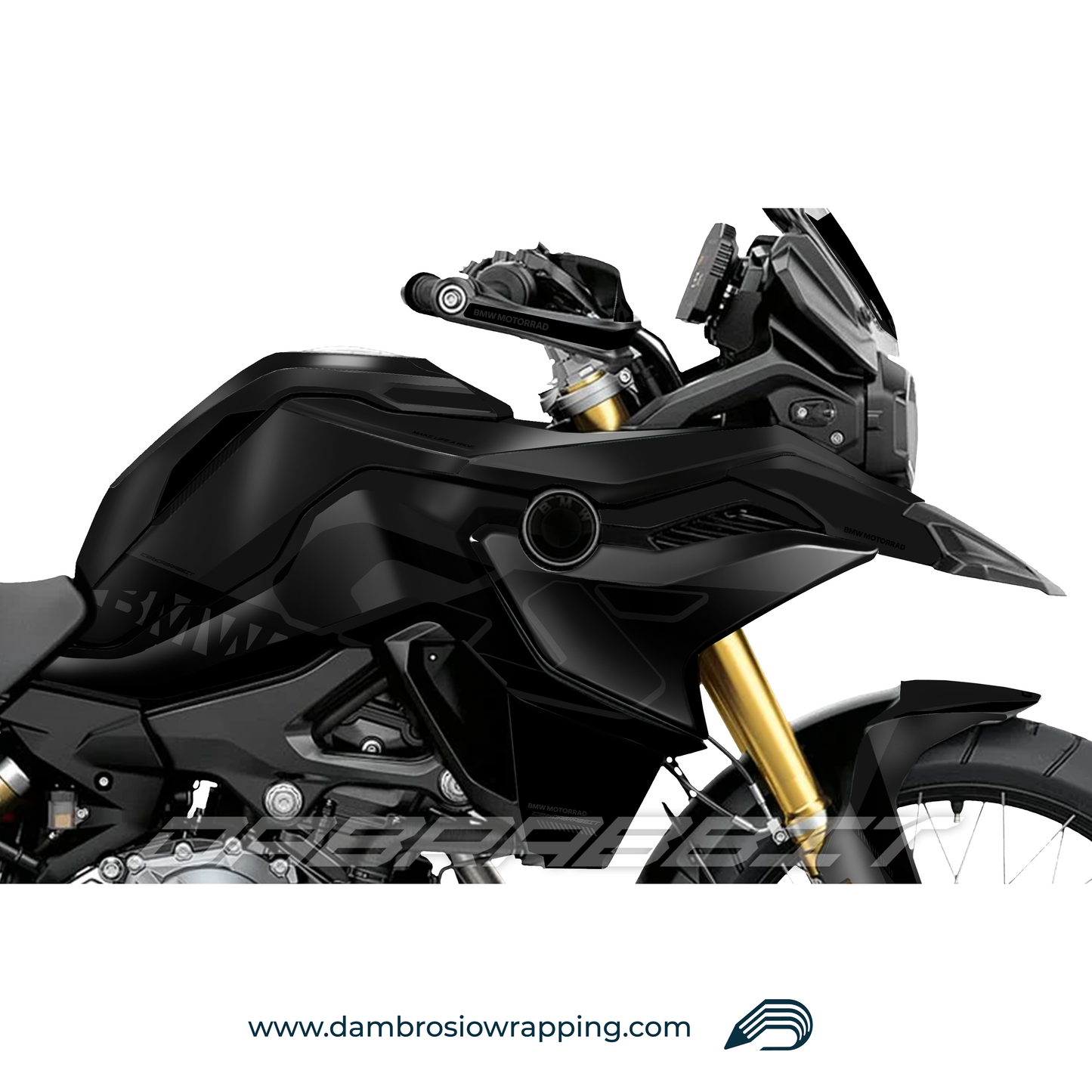 Fairing Graphics Kit - BMW F850GS/F750/F800GS (2017~) - (TH-BB)