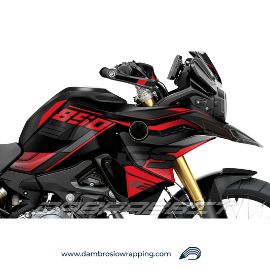 Fairing Graphics Kit - BMW F850GS/F750/F800GS (2017~) - (TRP-BR)