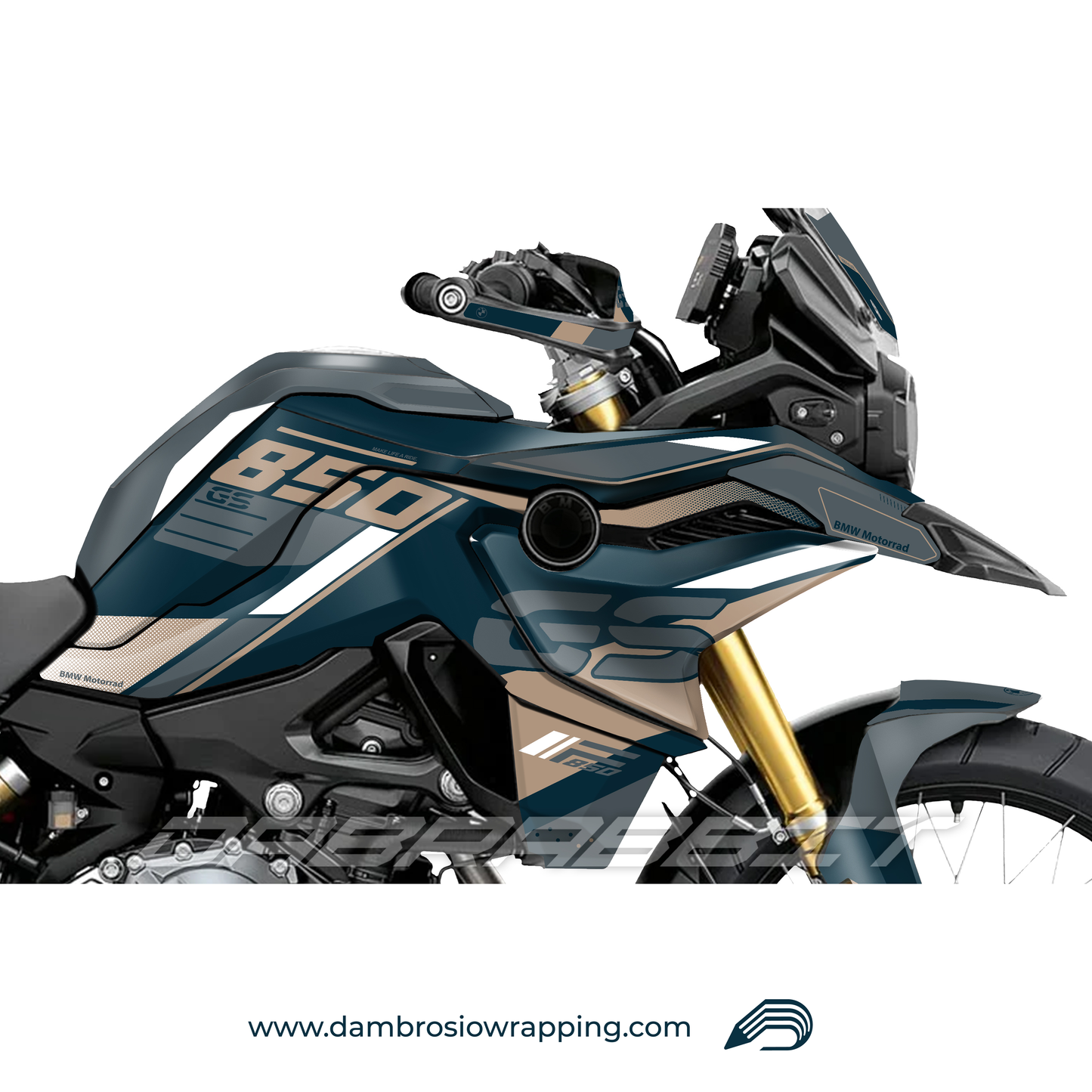 Fairing Graphics Kit - BMW F850GS/F750/F800GS (2017~) - (TRP-ND)