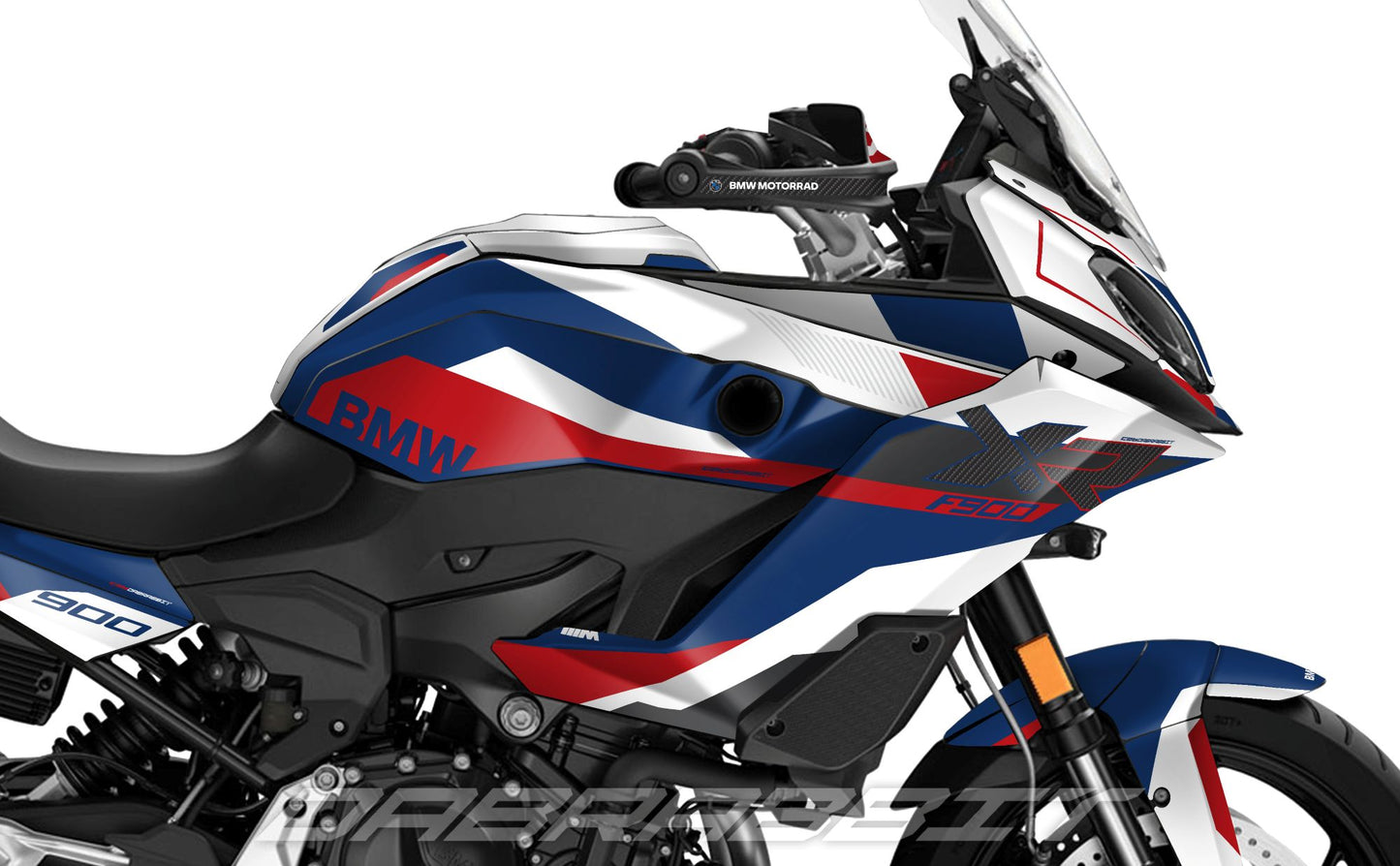 Fairing Graphics Kit - BMW F900XR (2020~) - (HF-WBR)
