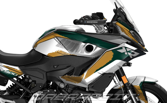 Fairing Graphics Kit - BMW F900XR (2020~) - (CTN-GR)