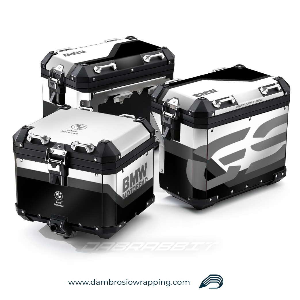 Sticker Kit for Bags / Panniers Box - BMW R 1250 1200 GS (BGS-BG)