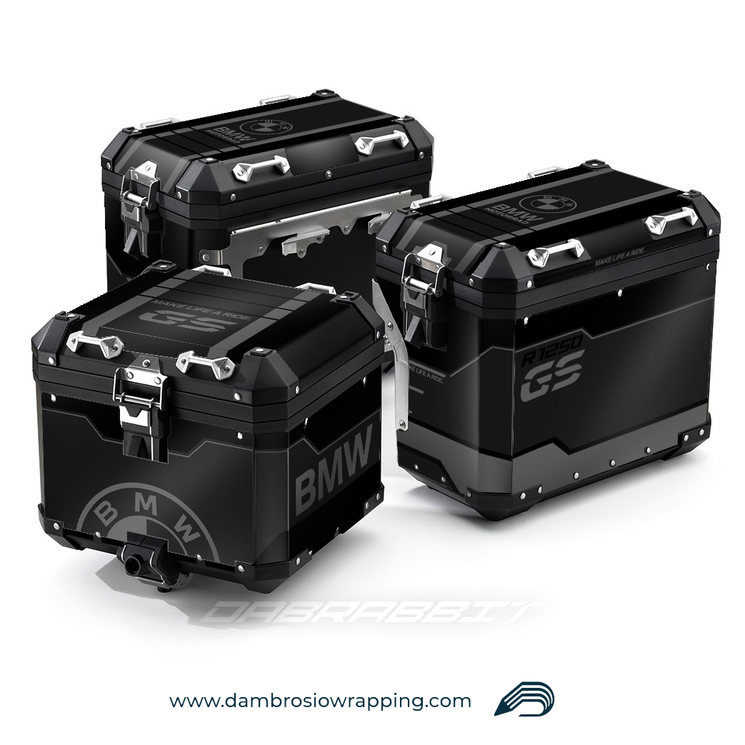 Sticker Kit for Bags / Box Suitcases - BMW R 1250 1200 GS (SMP-BB)