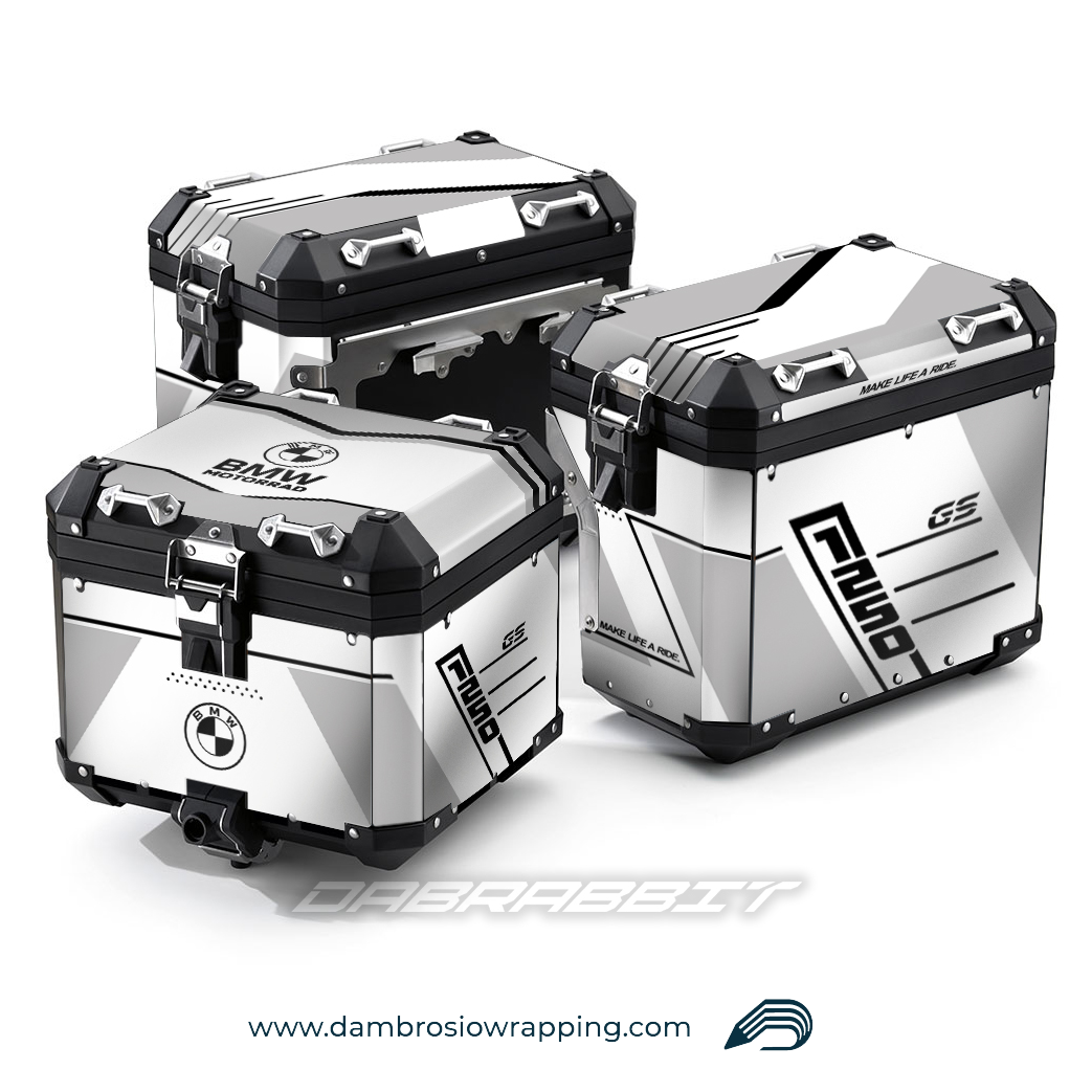 Box Bag / Suitcase Sticker Kit - BMW R 1250 1200 GS (TRP-WB)