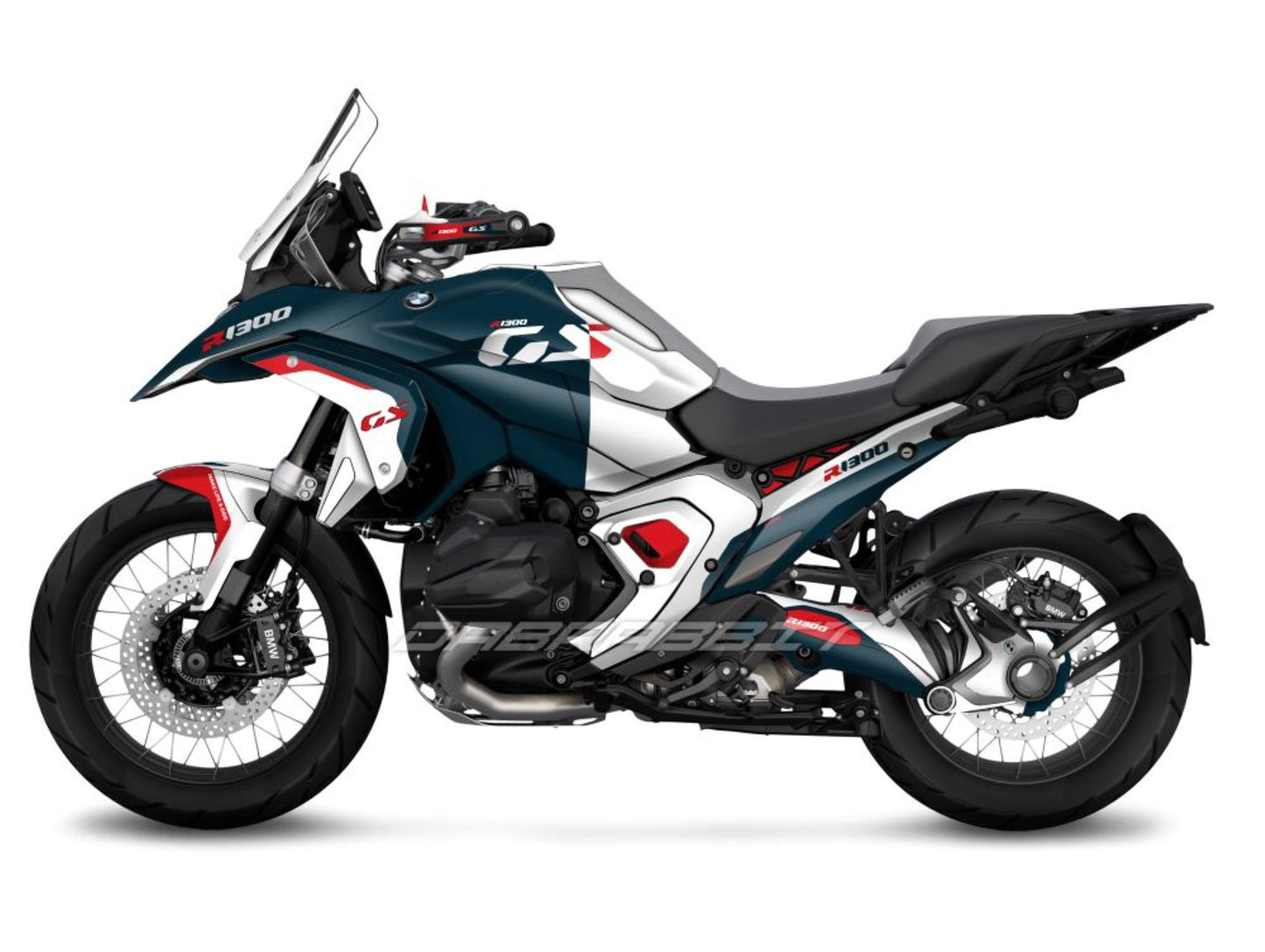 Kit Grafiche Adesivi Carene - BMW R1300GS (2024~) - (HF-NWR)