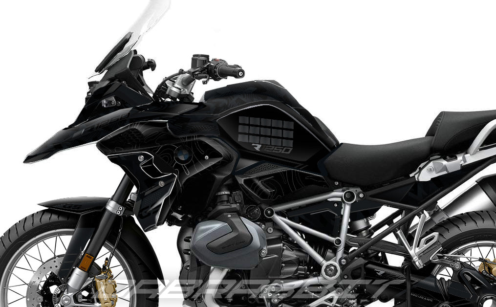 Kit Grafiche Adesivi Carene - BMW R1200/R1250GS (2017~2025) - (LR-BB)