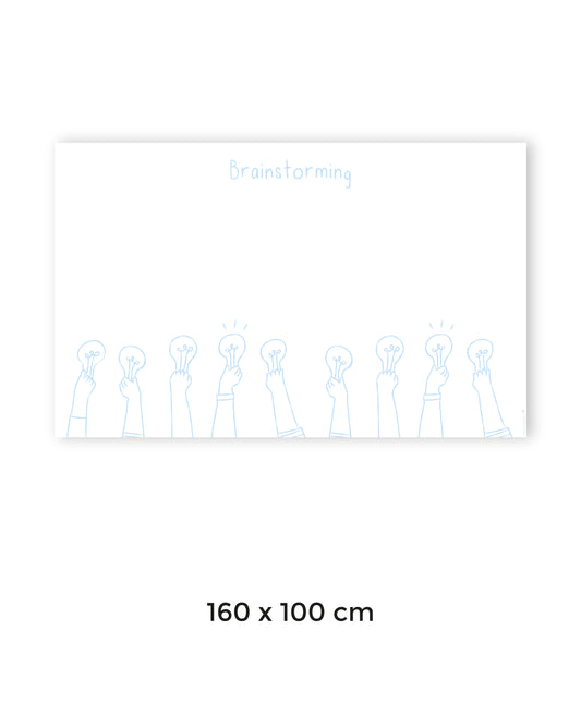 Rewritable/Repositionable Whiteboard - Brainstorming / Meeting