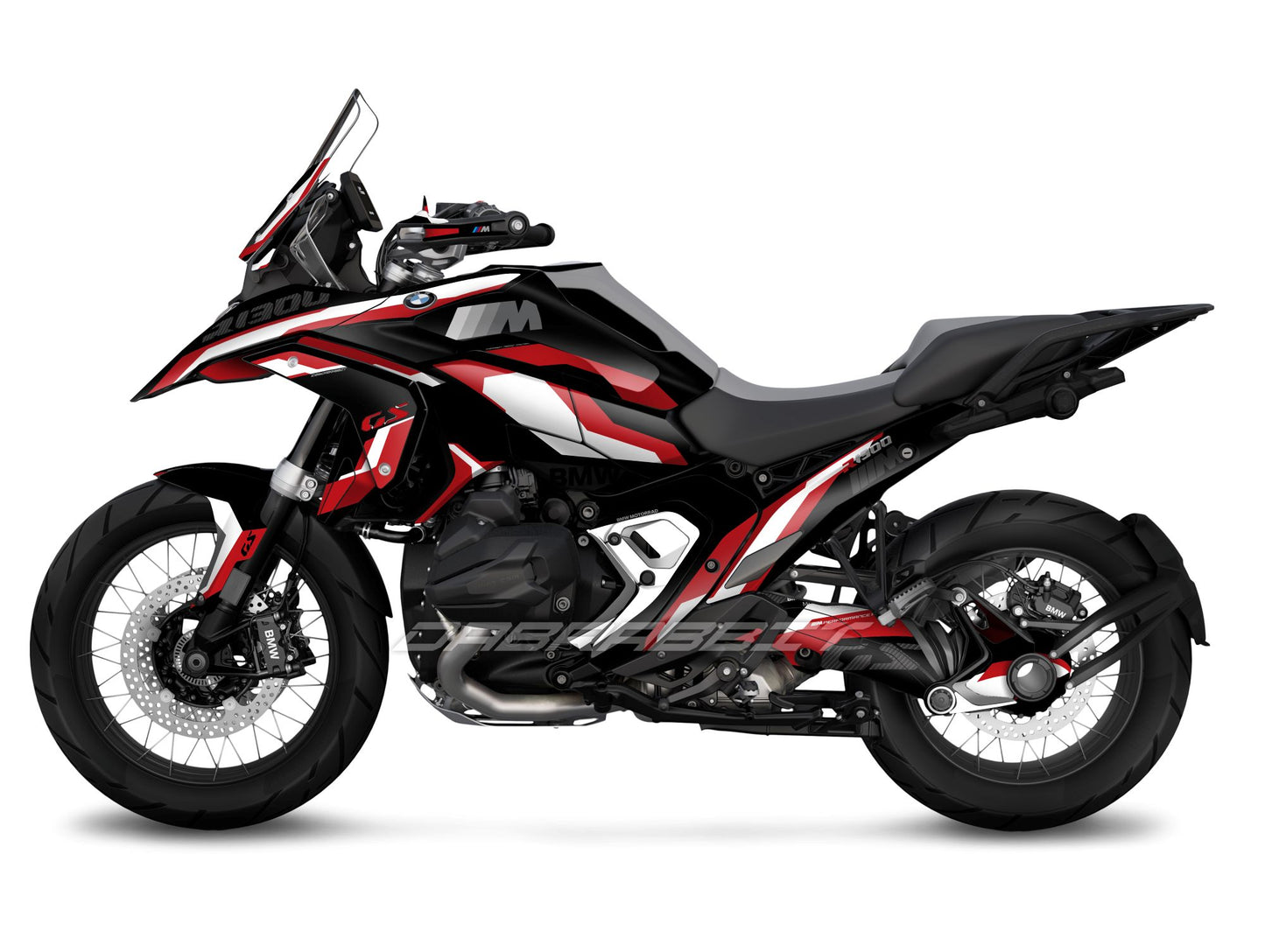 Kit Grafiche Adesivi Carene - BMW R1300GS (2024~) - (MC-BWR)