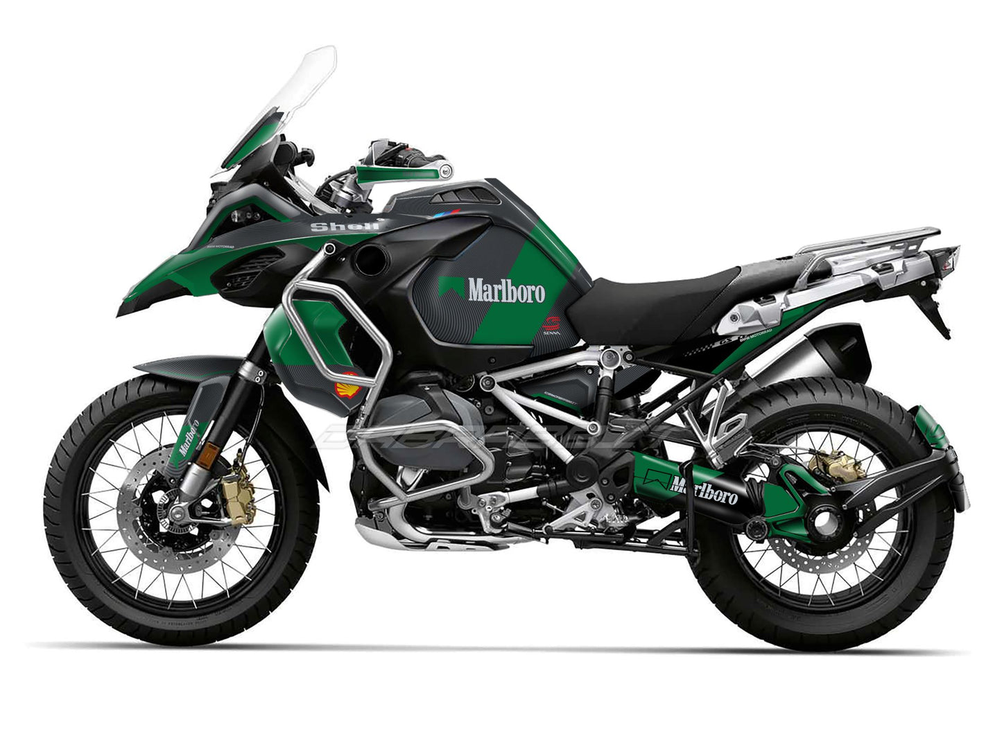 Kit Grafiche Adesivi Carene - BMW R1200/R1250GS ADV - Adventure (2014~2025) - (MLB-GR)