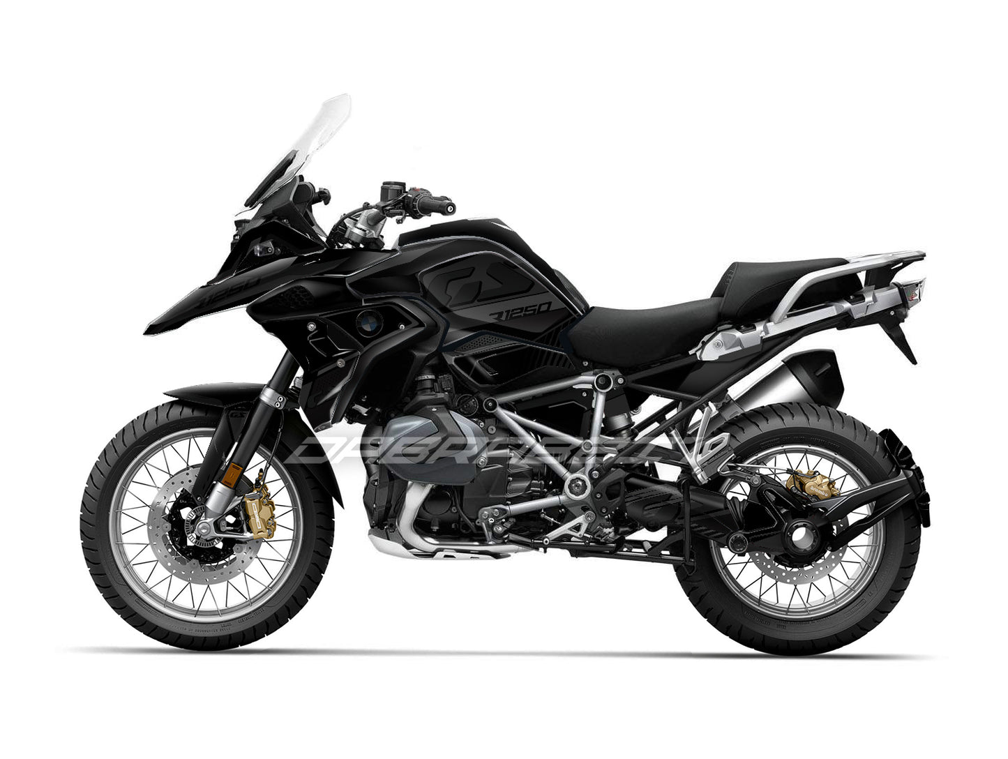 Kit Grafiche Adesivi Carene - BMW R1200/R1250GS (2017~2025) - (MS-B)