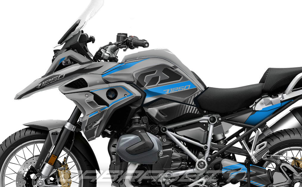 Kit Grafiche Adesivi Carene - BMW R1200/R1250GS (2017~2025) - (MS-G)