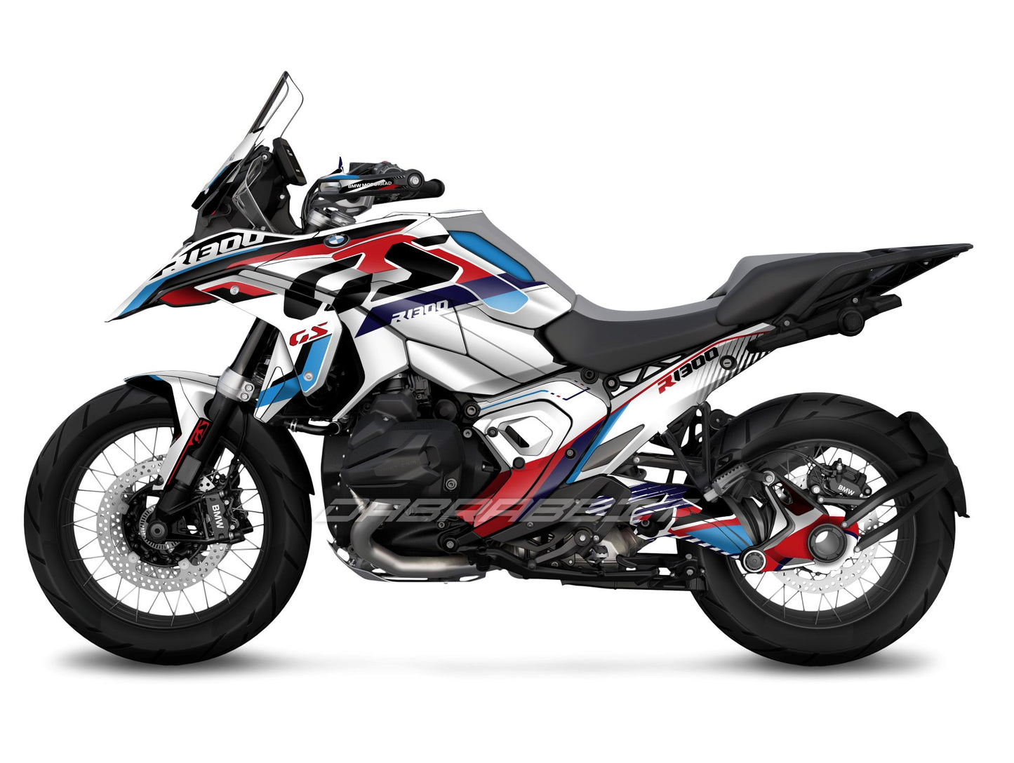 Kit Grafiche Adesivi Carene - BMW R1300GS (2024~) - (MS-W)