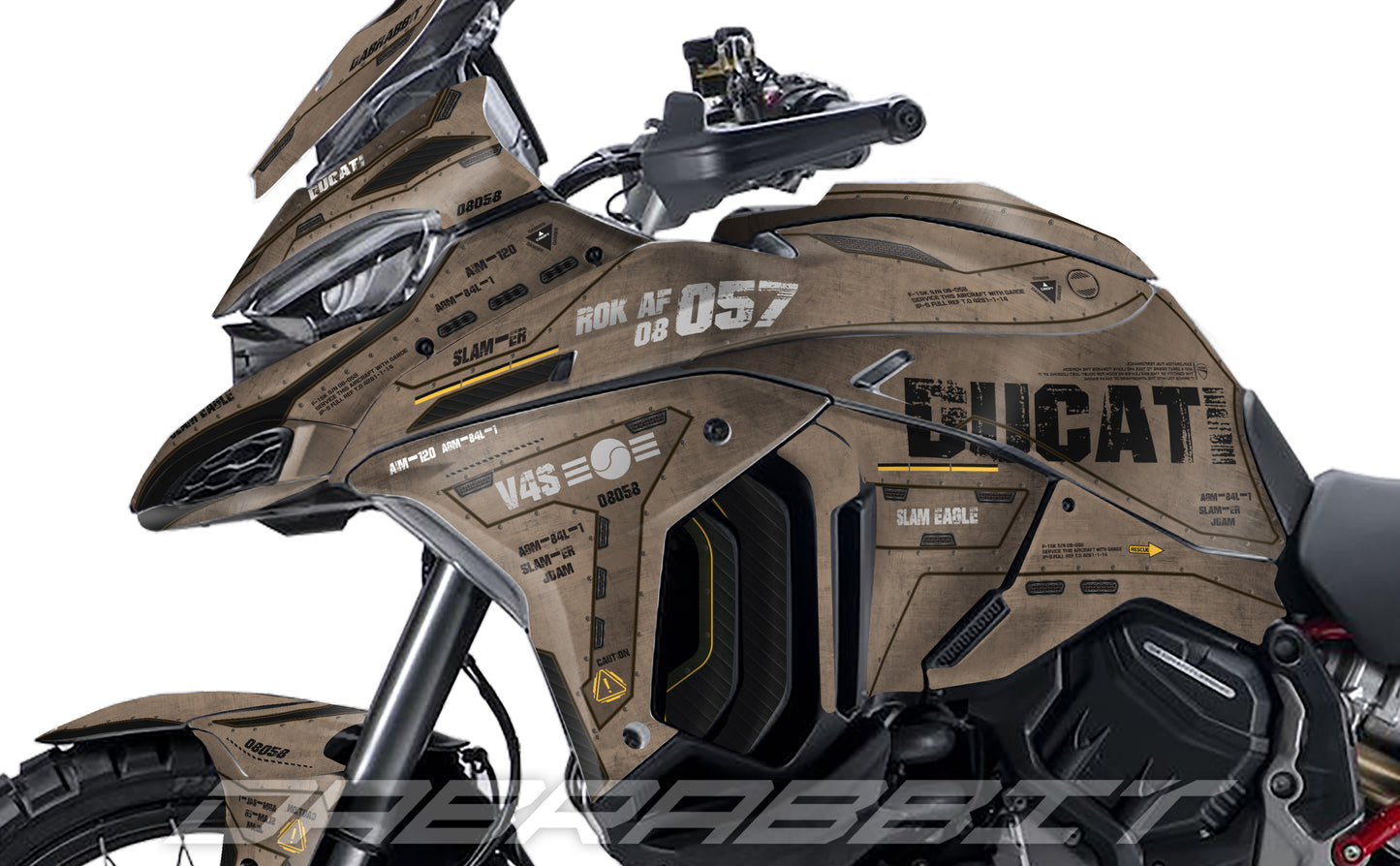 Fairing Graphics Kit - BMW R1300GS (2024~) - (TSP-WBR)