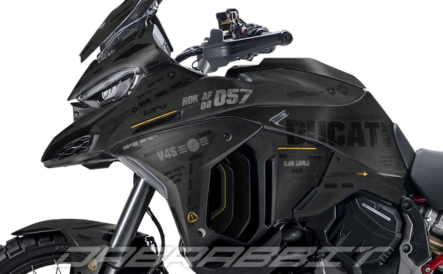 Fairing Graphics Kit - BMW R1300GS (2024~) - (TSP-WBR)