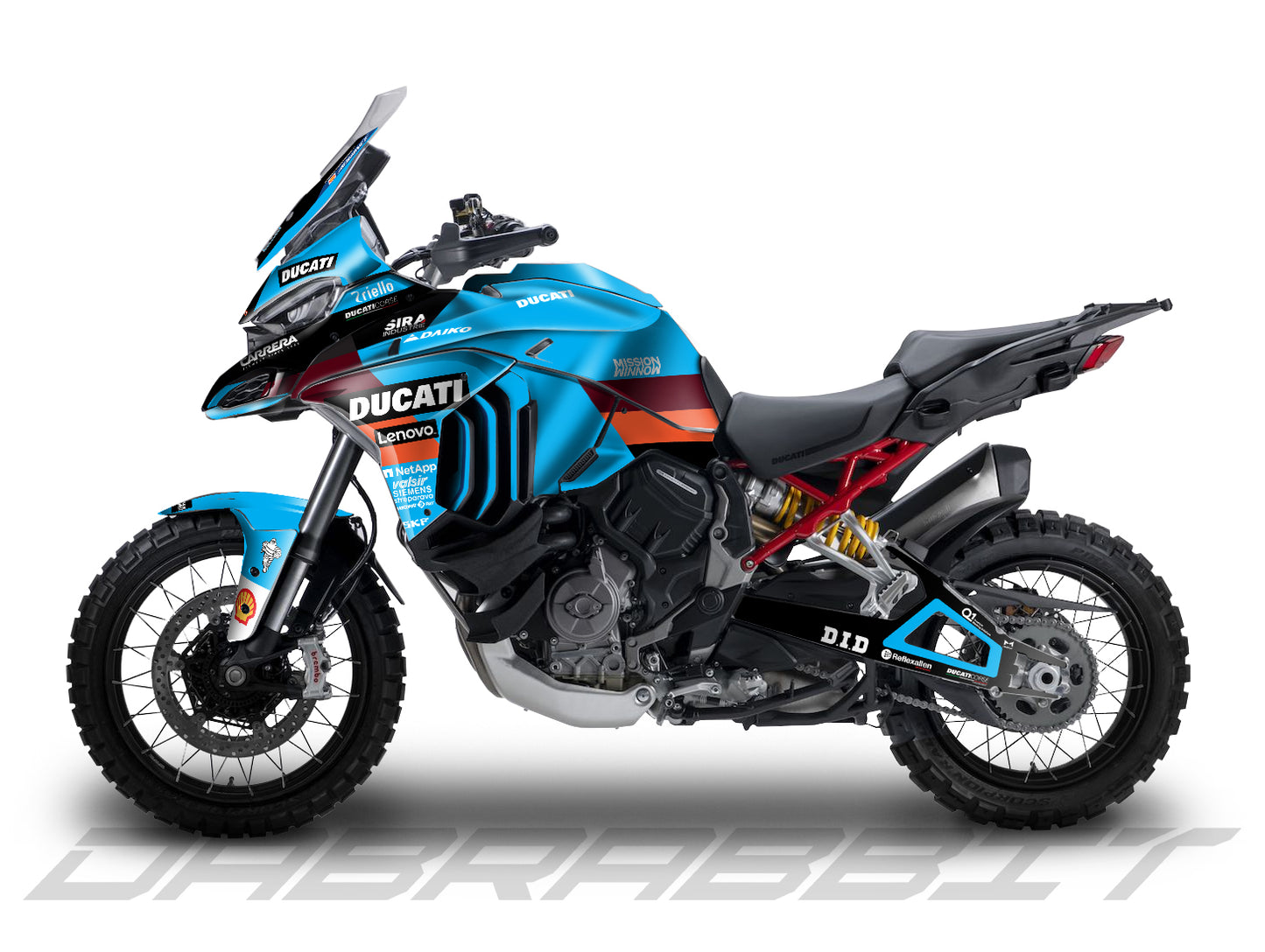 Fairing Graphics Kit - BMW R1300GS (2024~) - (TSP-WBR)