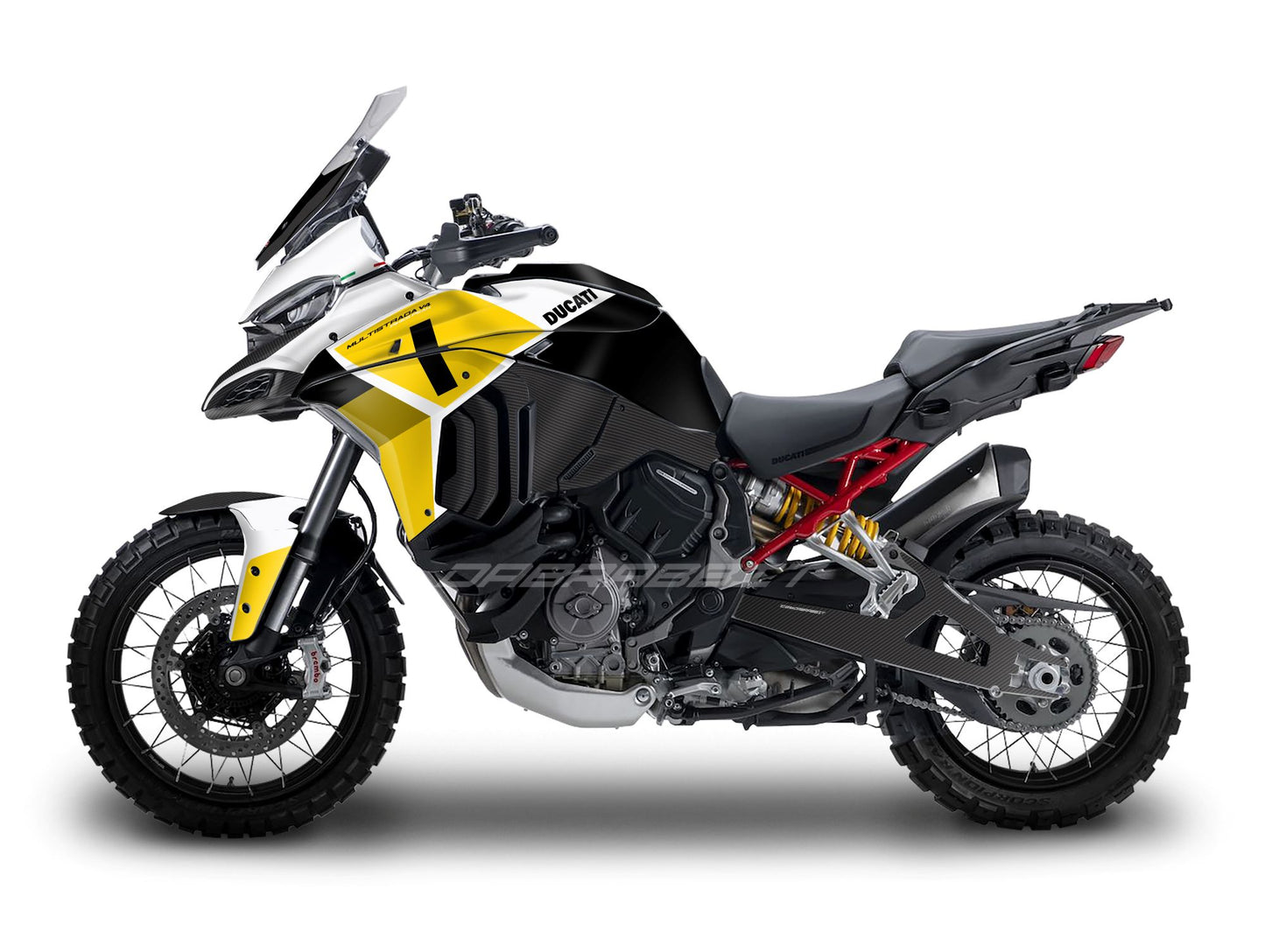 Fairing Graphics Kit - BMW R1300GS (2024~) - (TSP-WBR)