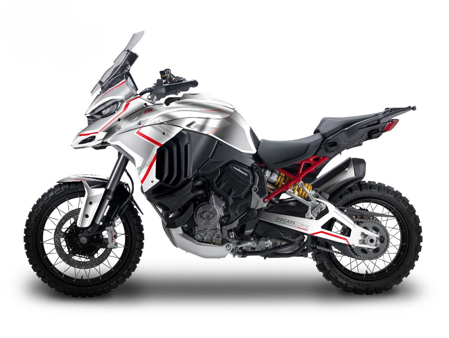 Fairing Graphics Kit - BMW R1300GS (2024~) - (TSP-WBR)