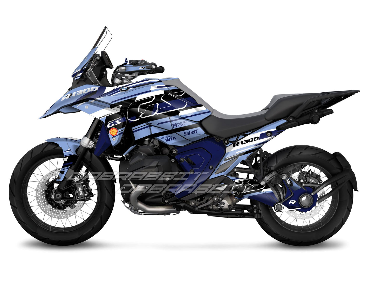Kit Grafiche Adesivi Carene - BMW R1300GS (2024~) - (NN-NB)