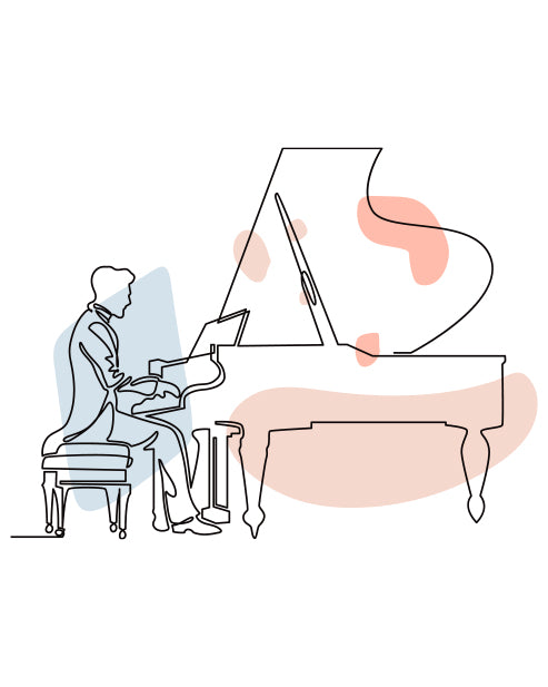 Wall Sticker - Piano