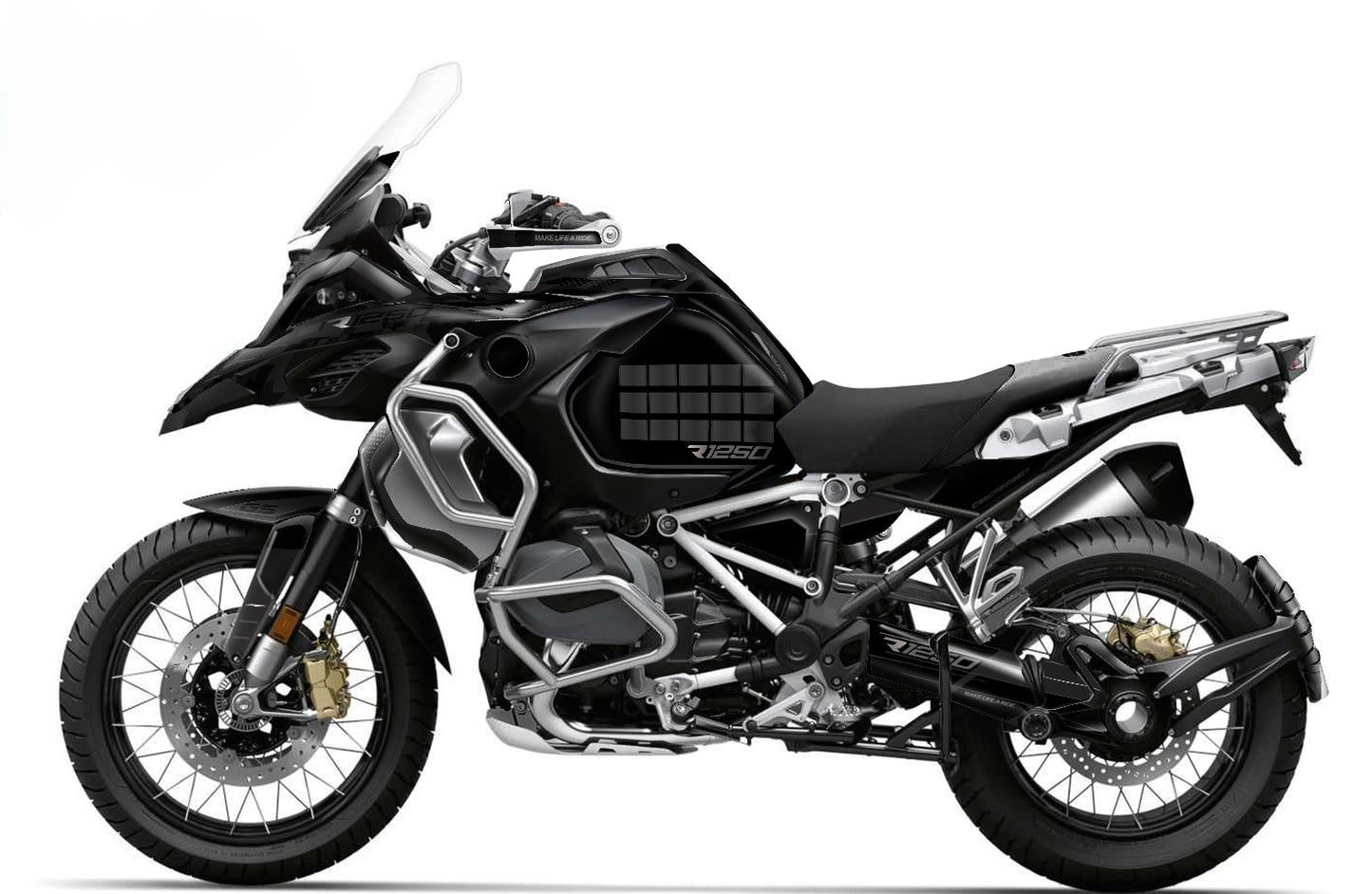 Kit Grafiche Adesivi Carene - BMW R1200/R1250GS ADV - Adventure (2014~2025) - (LR-BB-ST)