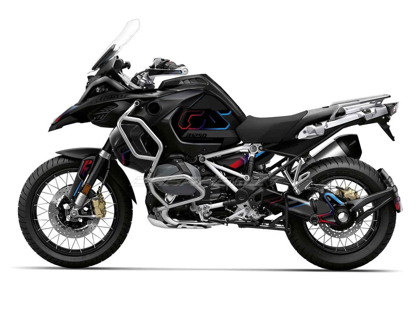 Kit Grafiche Adesivi Carene - BMW R1200/R1250GS ADV - Adventure (2014~2025) - (MS2-GRD)