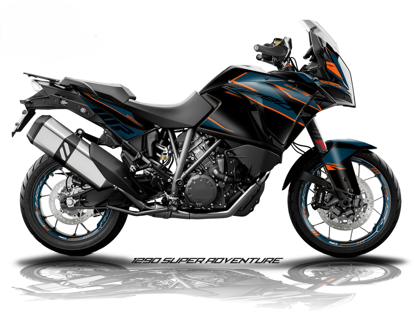 Fairing Graphics Kit - BMW R1300GS (2024~) - (TSP-WBR)