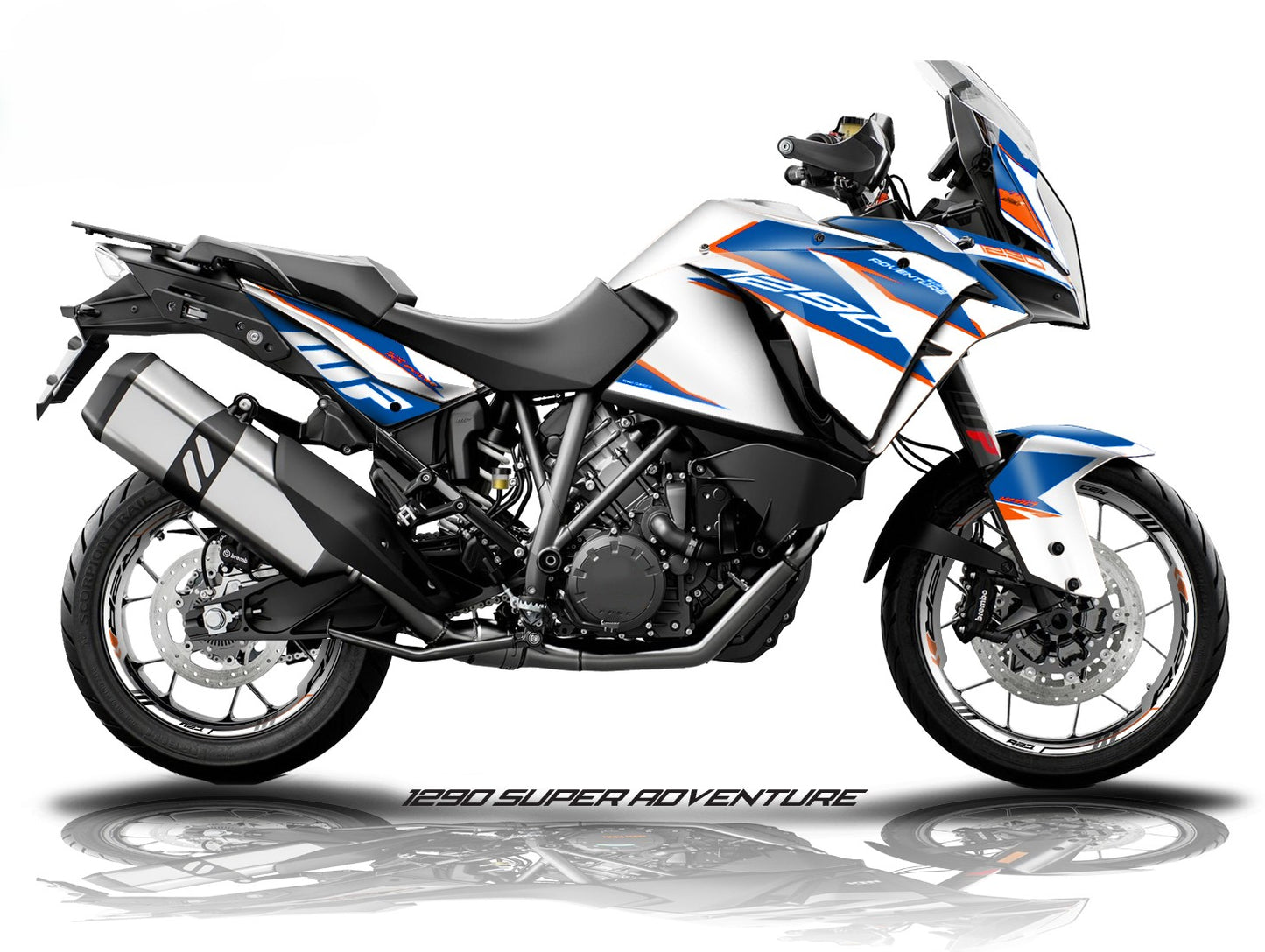 Fairing Graphics Kit - BMW R1300GS (2024~) - (TSP-WBR)