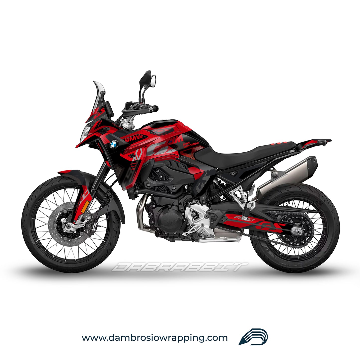 Kit Grafiche Adesivi Carene - BMW F900GS (2024~) - (TSP-RG)