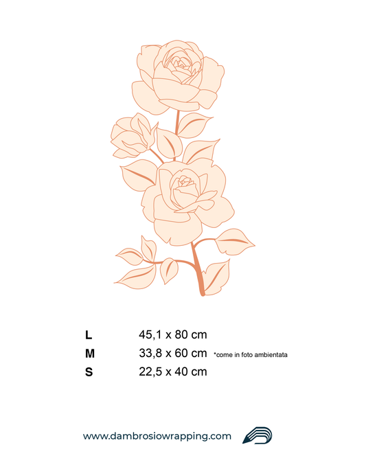 Wall Sticker - Roses
