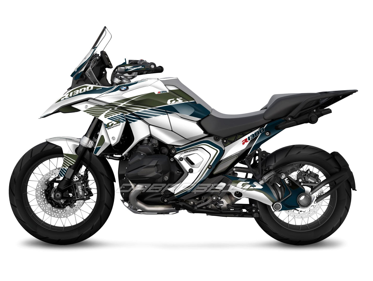 Kit Grafiche Adesivi Carene - BMW R1300GS (2024~) - (SSL-KN)