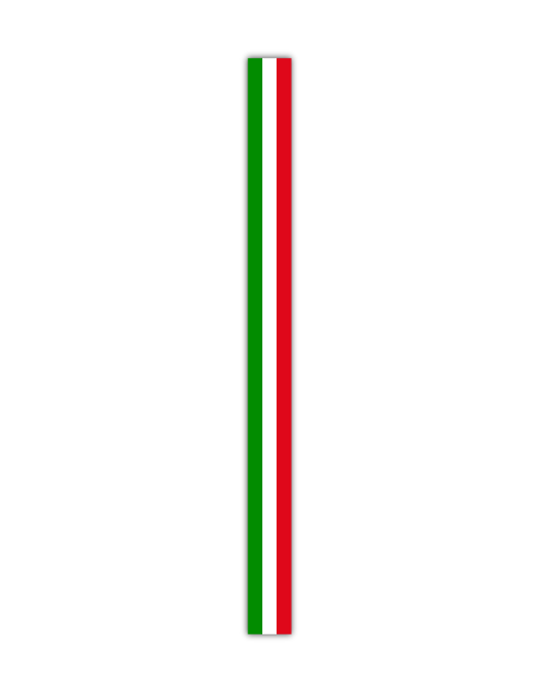 Italian Flag Adhesive Band Compatible with Vespa