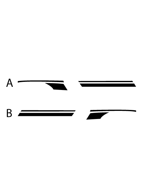 Adhesive Strip Kit Compatible with Vespa PX T5 LML STAR