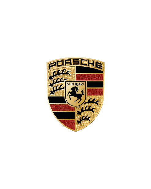 Porsche Shield Logo Sticker