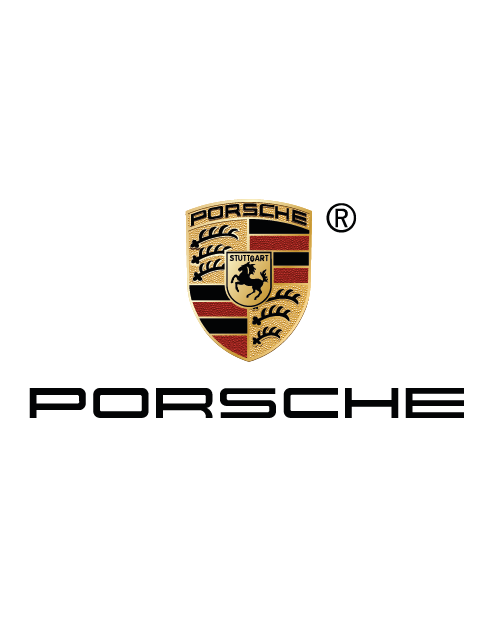 Porsche Logo Sticker